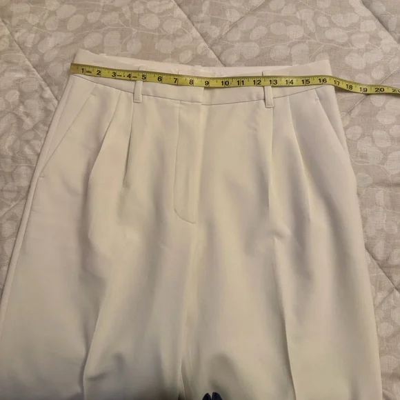 Aritzia Wilfred Effortless Cream Women's Trousers - Picture 12 of 16